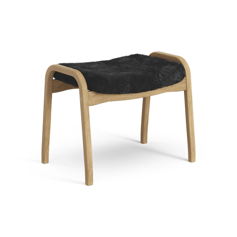 Lamino Footstool Oak